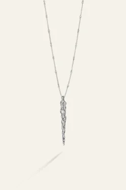 ANGELA collier long zircon