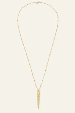 ANGELA collier long zircon