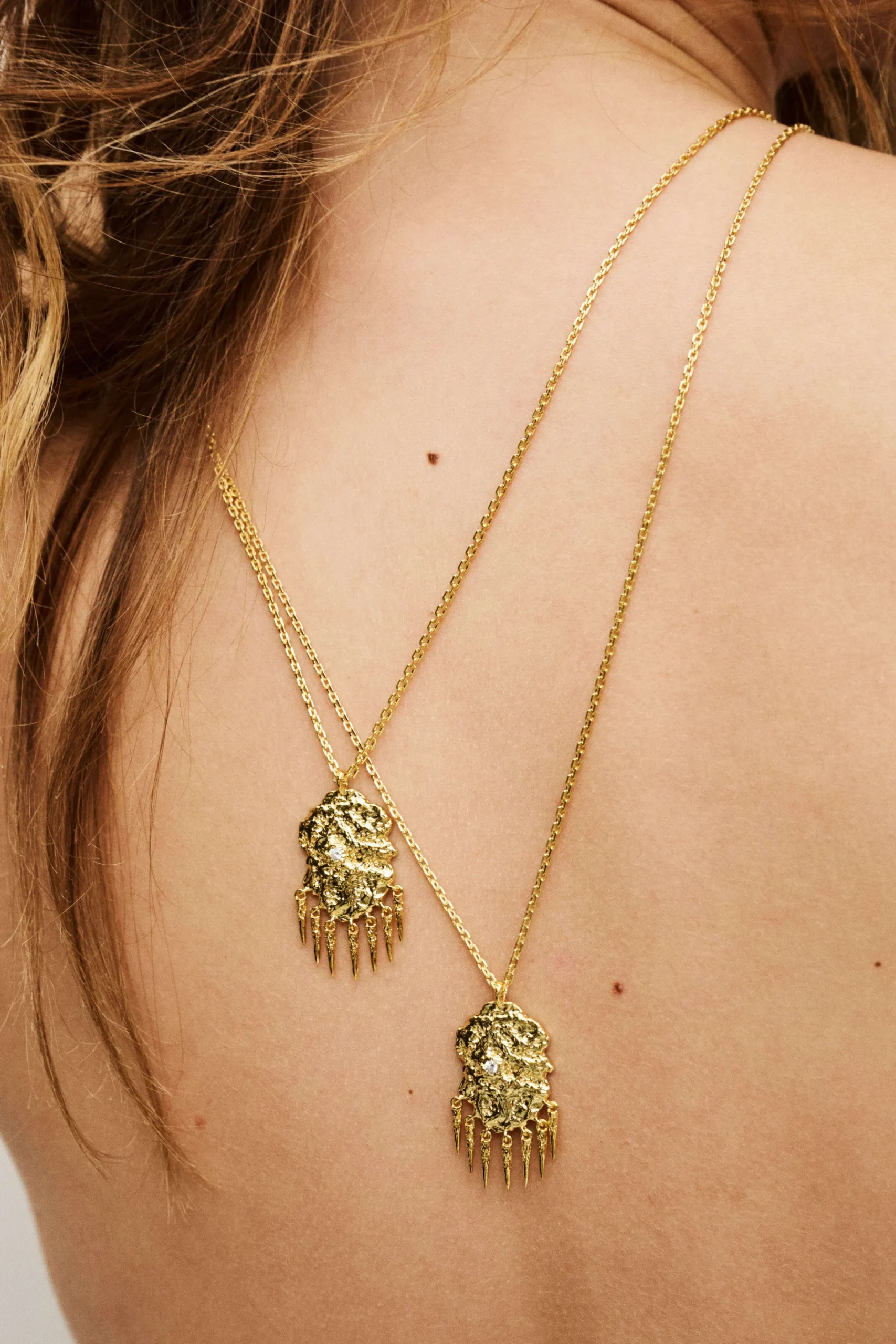 ANOUCHKA collier pendentif zircon