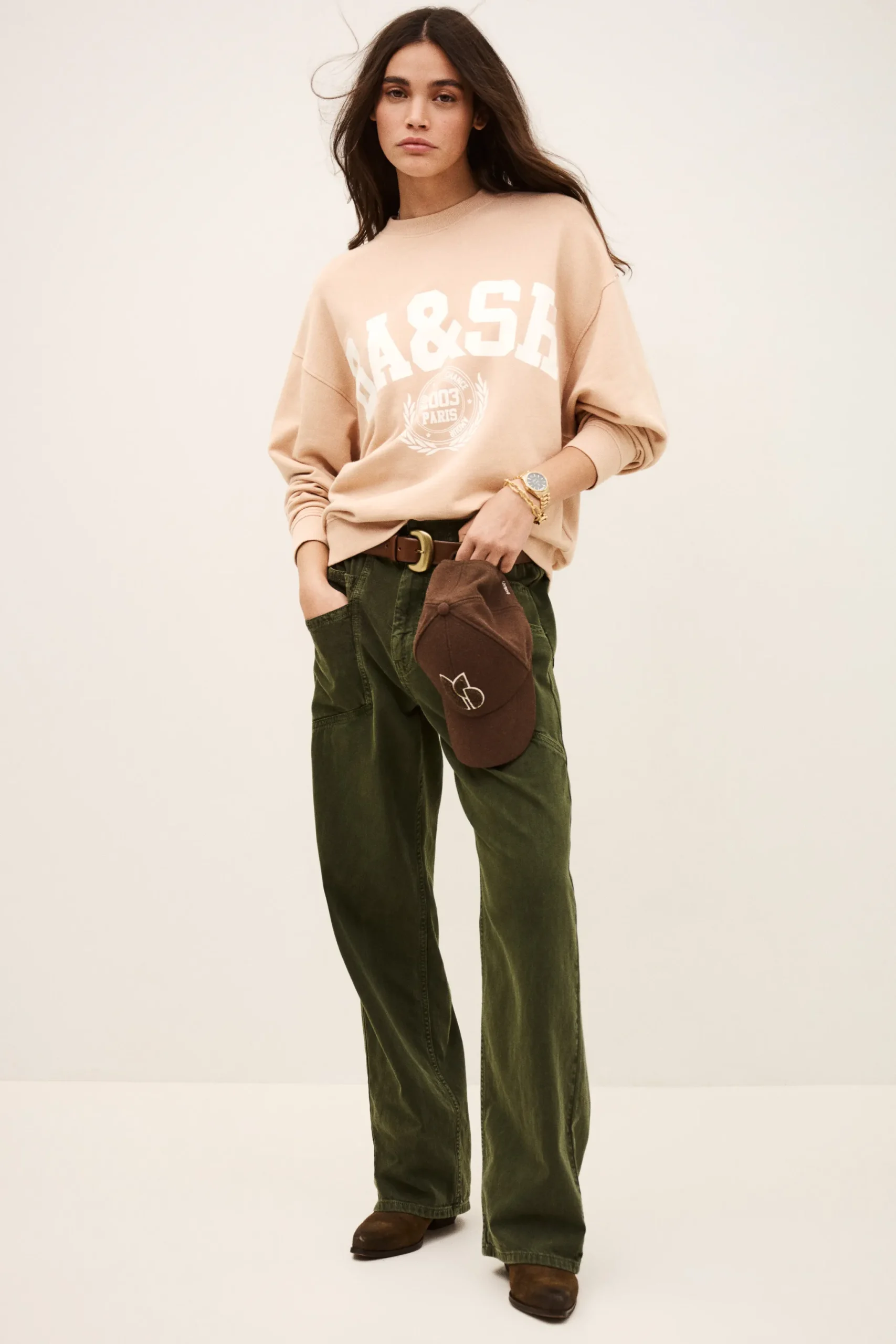 BENJAMIN sweatshirt coton imprimé