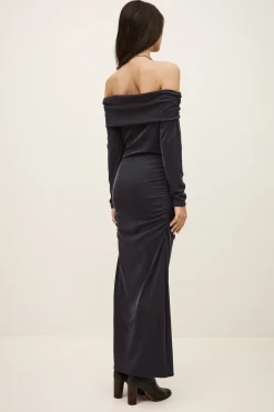 BETTINA robe midi épaules