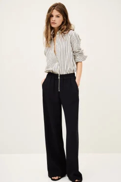 CARLOS pantalon tailleur large