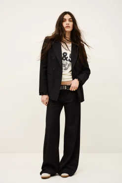 CELY pantalon tailleur large