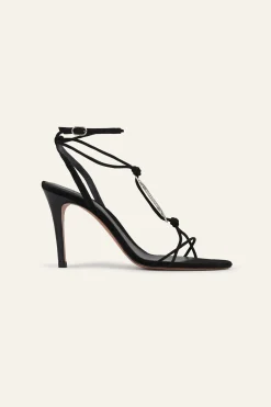 CHAYA sandales plates cuir
