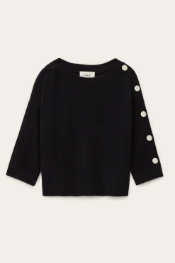 CLASSY pull cachemire bateau
