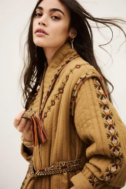 COCOON veste matelassée brodée