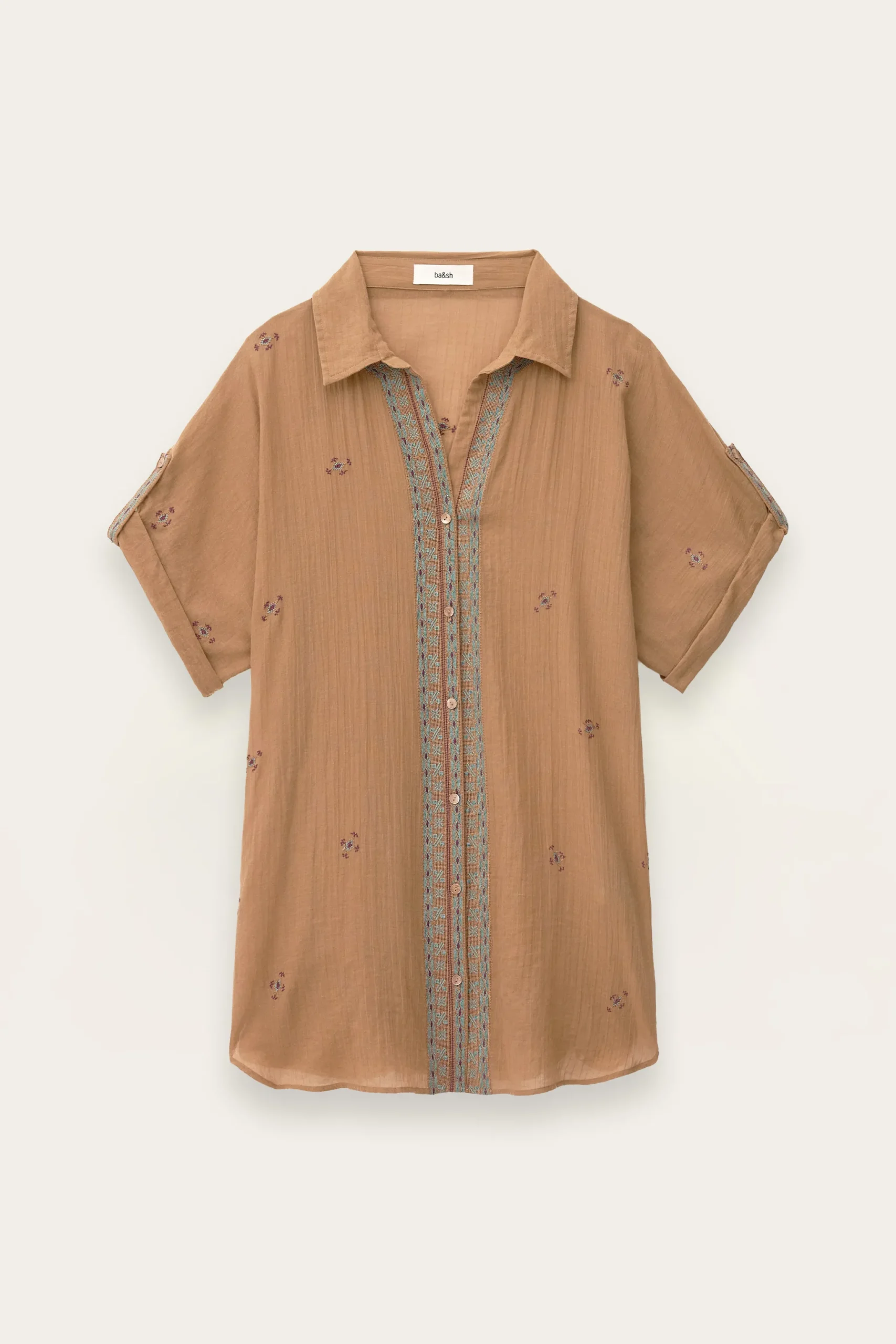 DAELA chemise brodée
