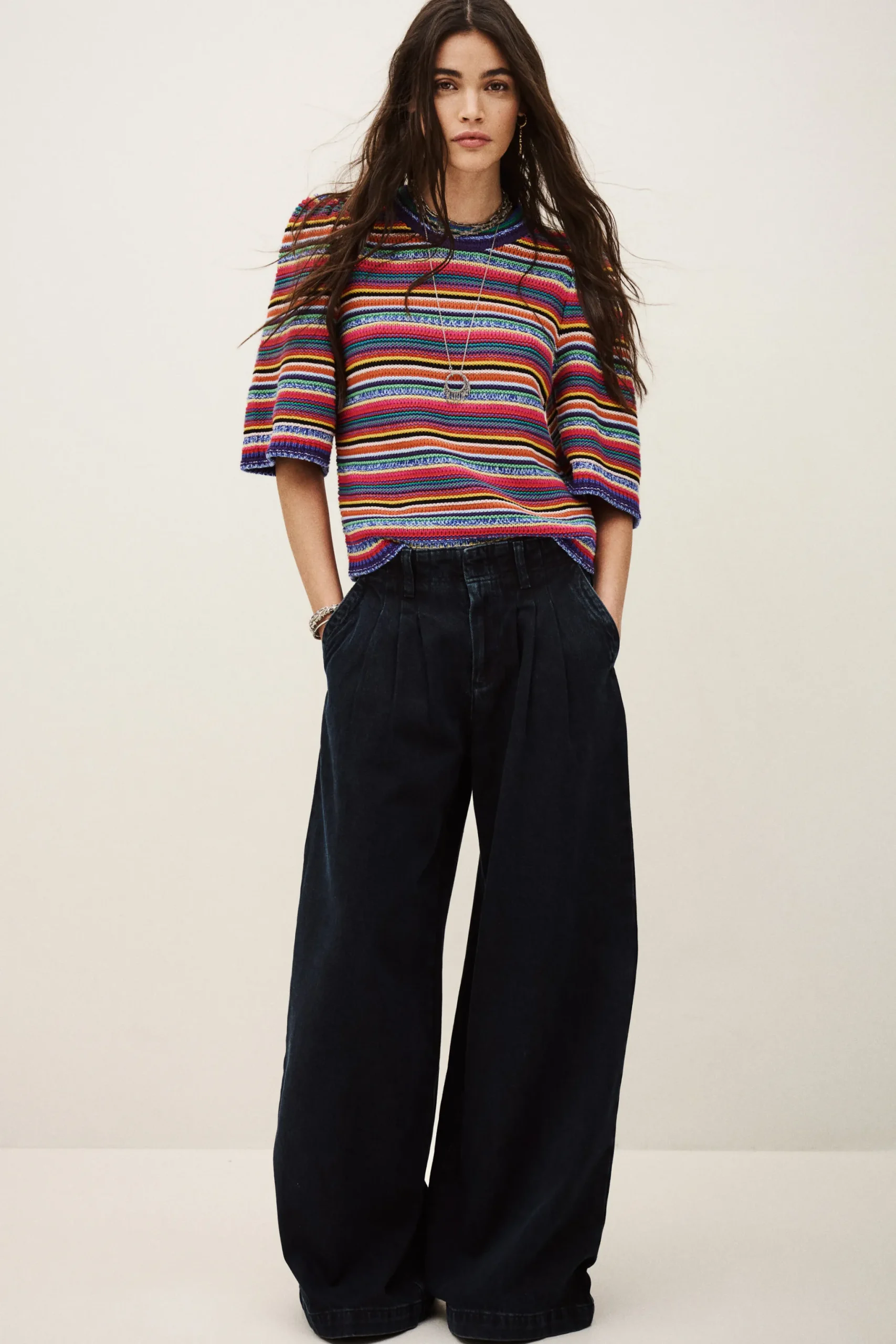 FARFAELA pull intemporel confortable