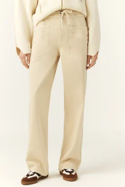 FIMA pantalon droit ample