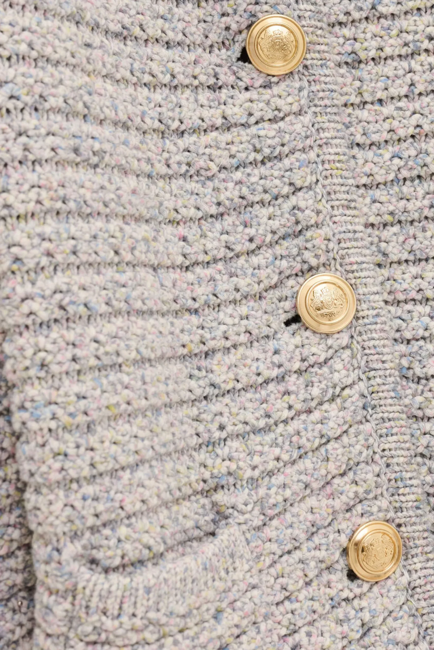 GUSPA gilet court boutonné