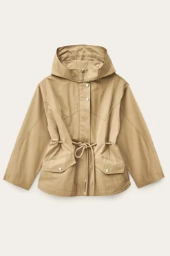 ILIO parka longue ceinturée