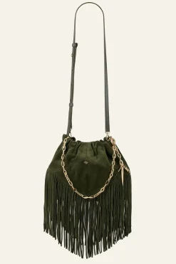 JUNE mini sac daim