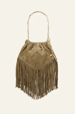 JUNE mini sac daim
