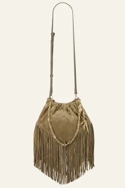 JUNE mini sac daim