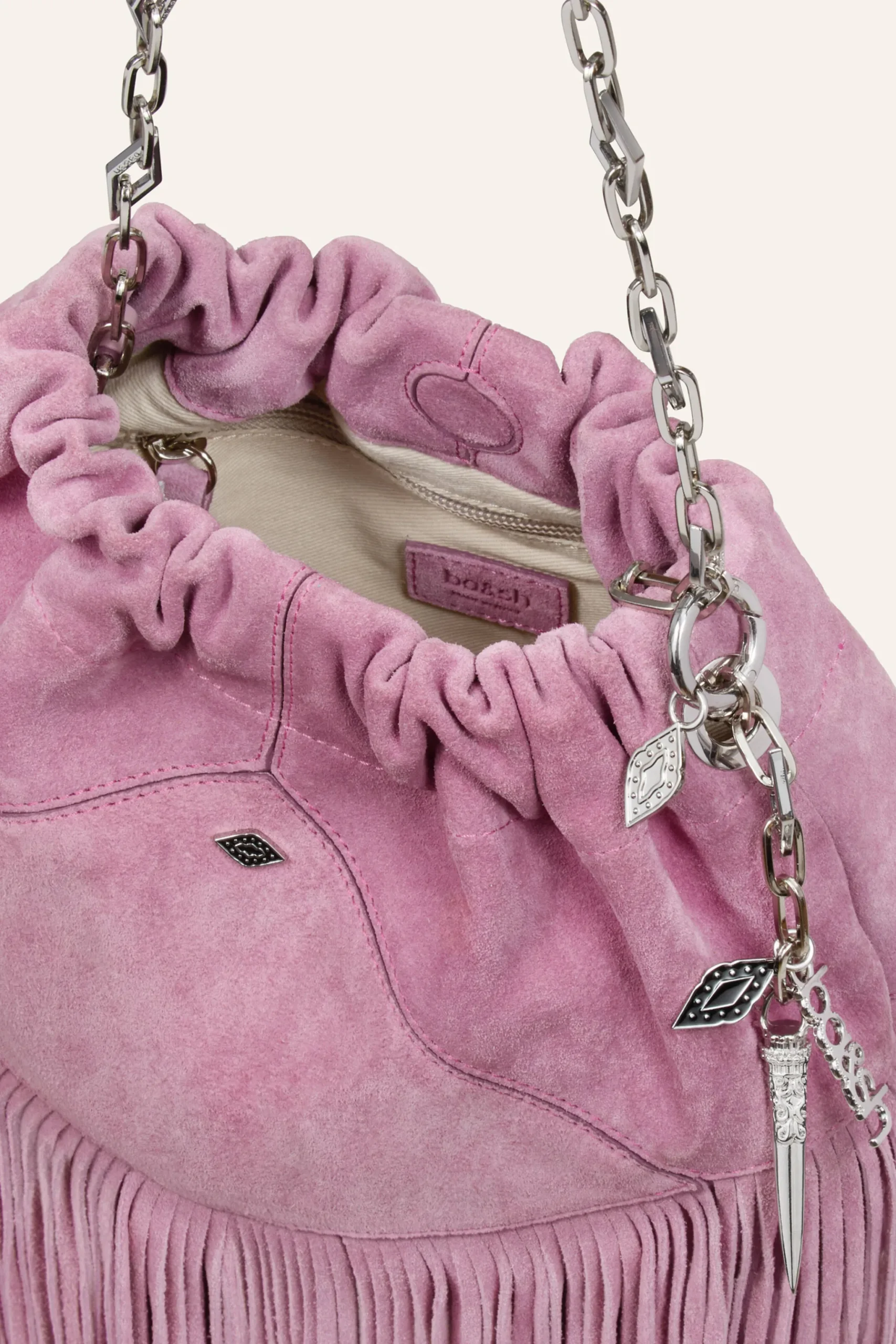 JUNE mini sac daim