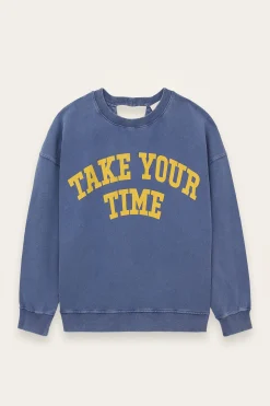 KEYRA sweatshirt oversize coton