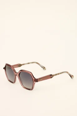 LIZBET lunettes solaires hexagonales