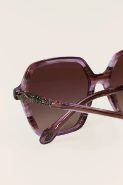 LOTTY lunettes soleil hexagonales