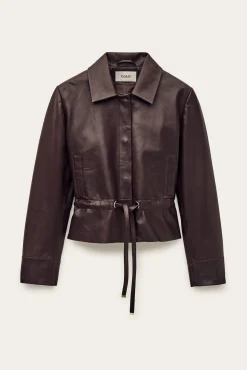 MANITA veste courte cuir