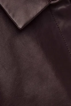 MANITA veste courte cuir