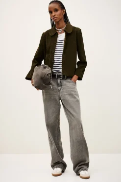 MILAS veste coupe droite