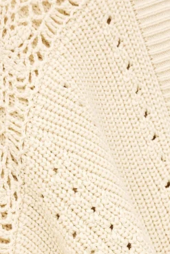 PERINE gilet long maille