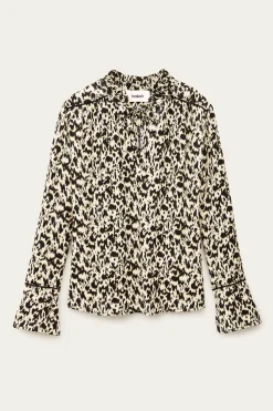 PIA blouse longue imprimée