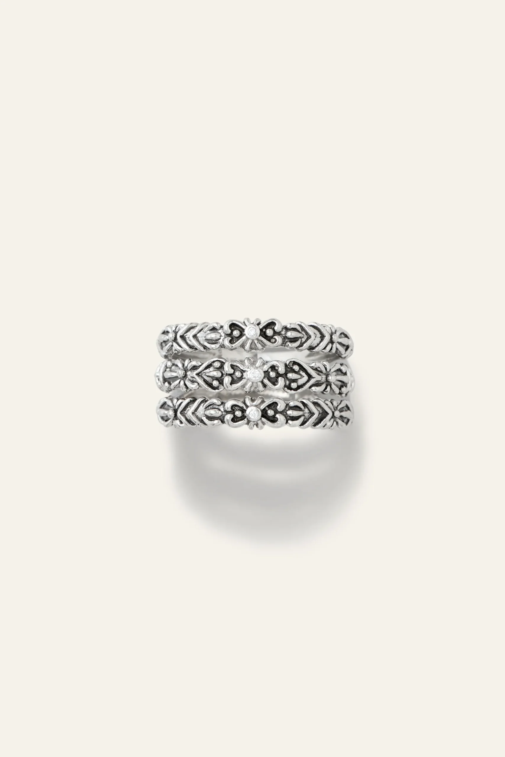 PRINCE bague anneau zircon