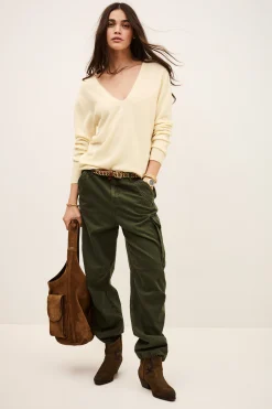 SOLLENE pull laine intemporel