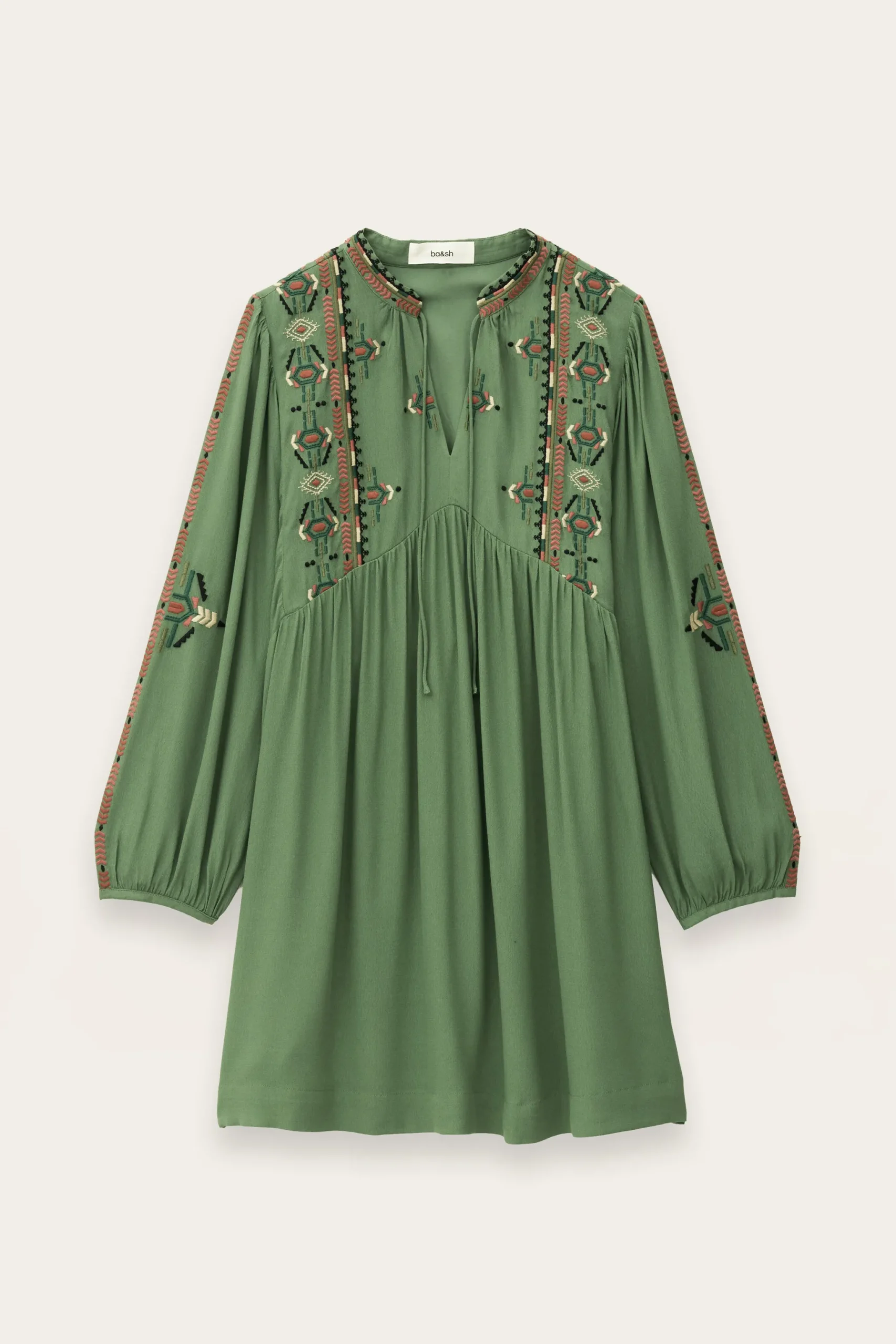 TELMA robe mini brodée