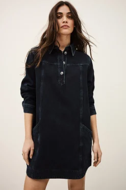 TONA robe chemise denim