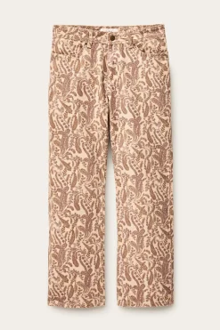 TOOTY jean bootcut imprimé