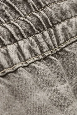 YIMA pantalon large évasé