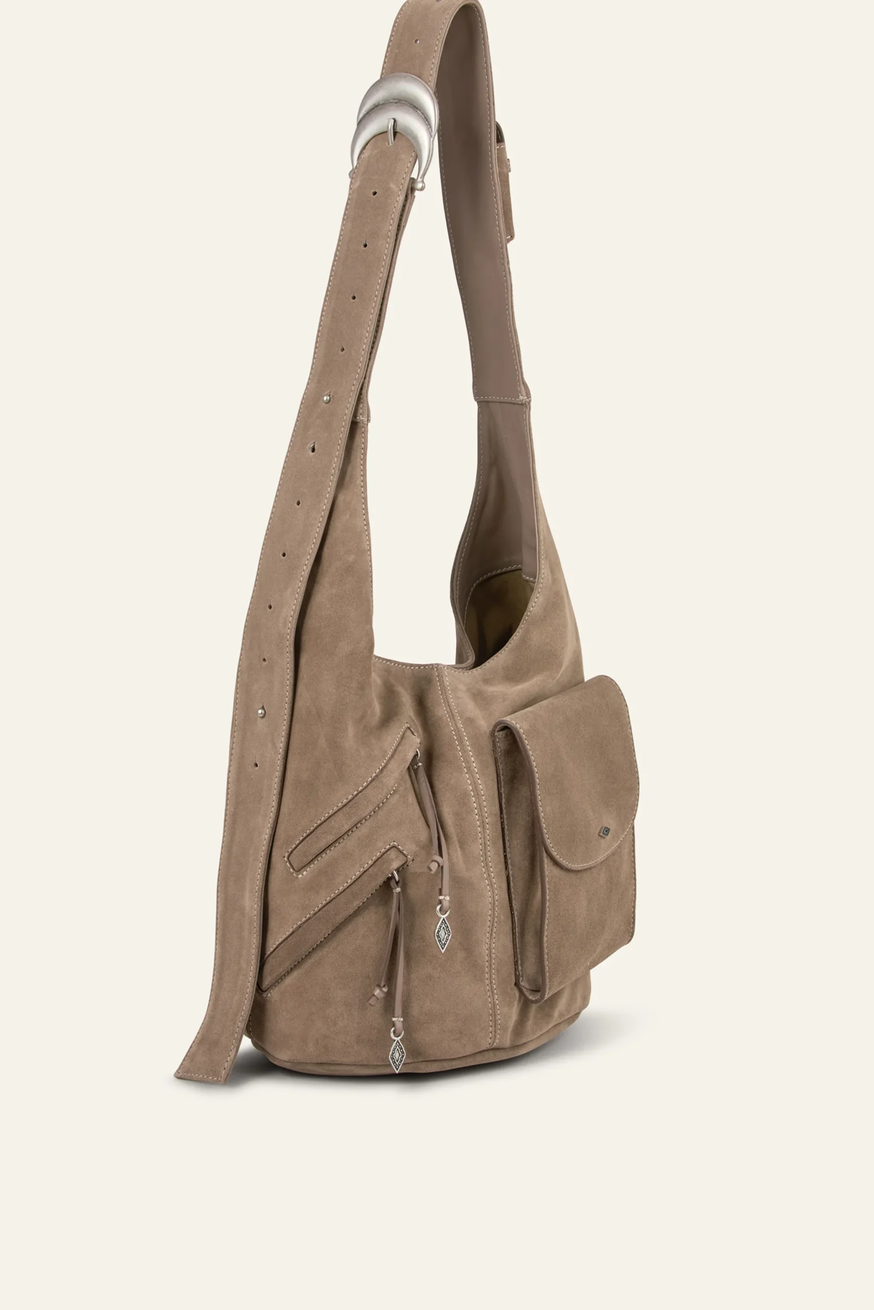 YOUYOU sac seau daim